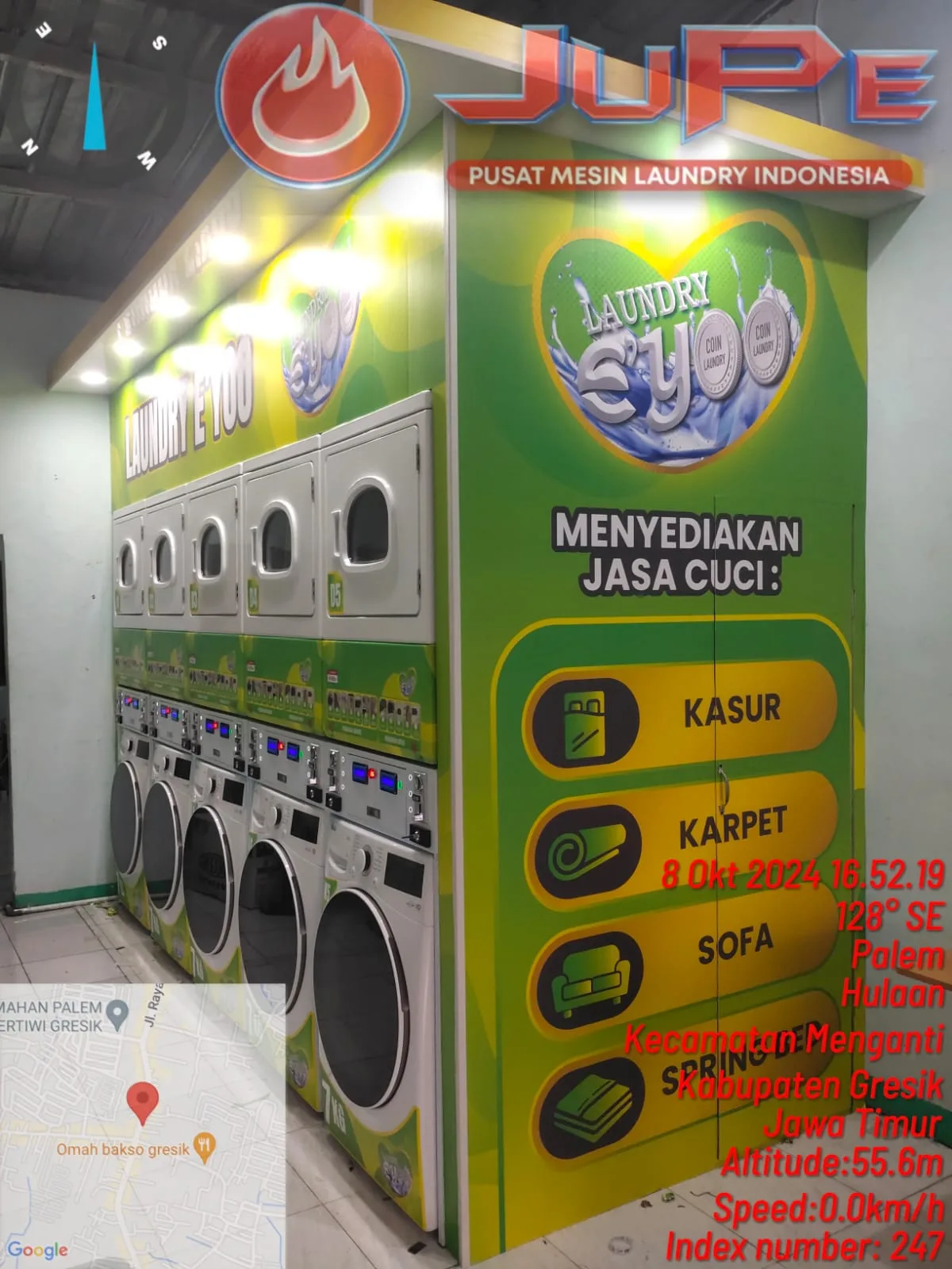 Instalasi LAUNDRY E'YOO