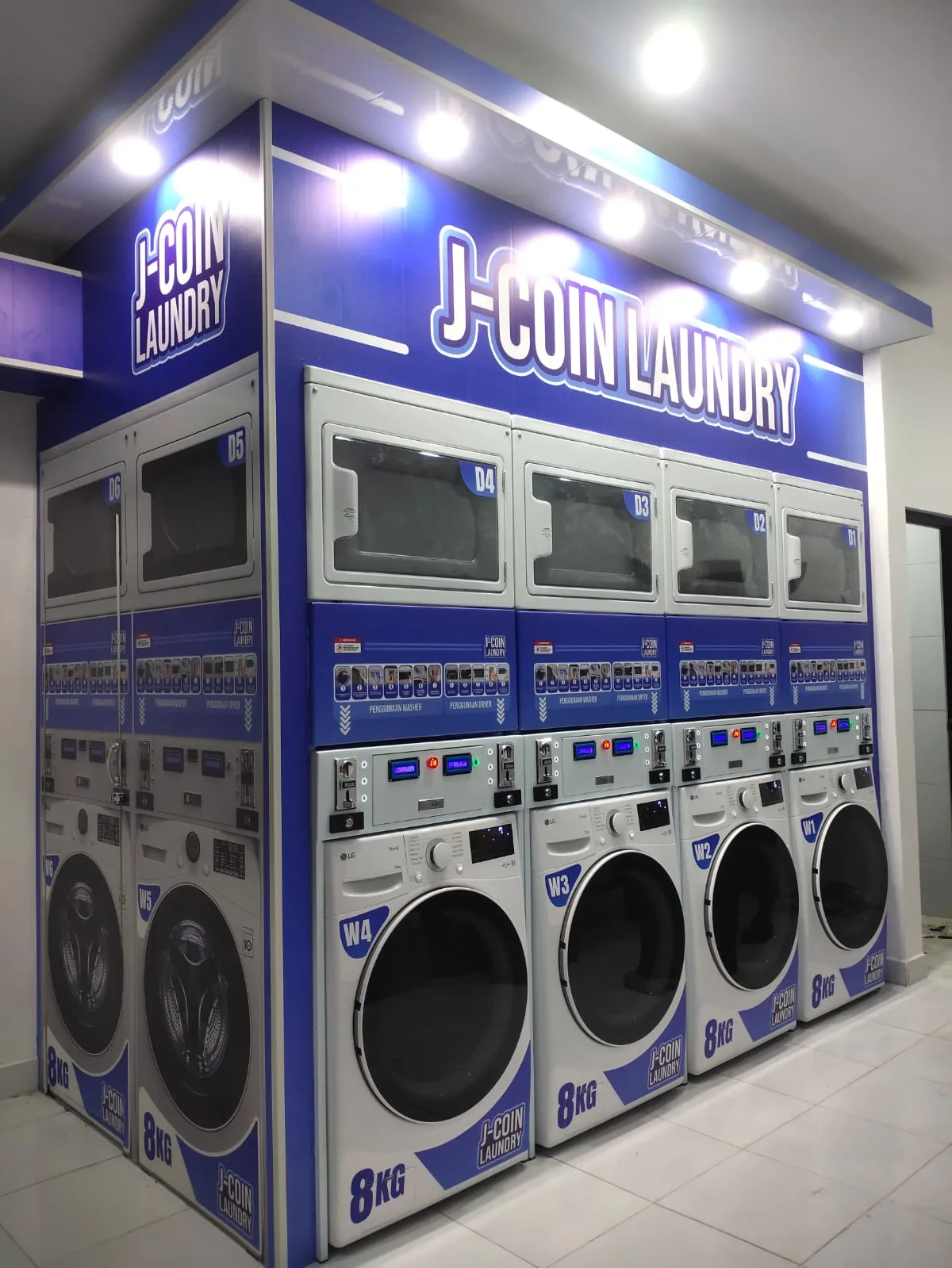 Instalasi J COIN LAUNDRY