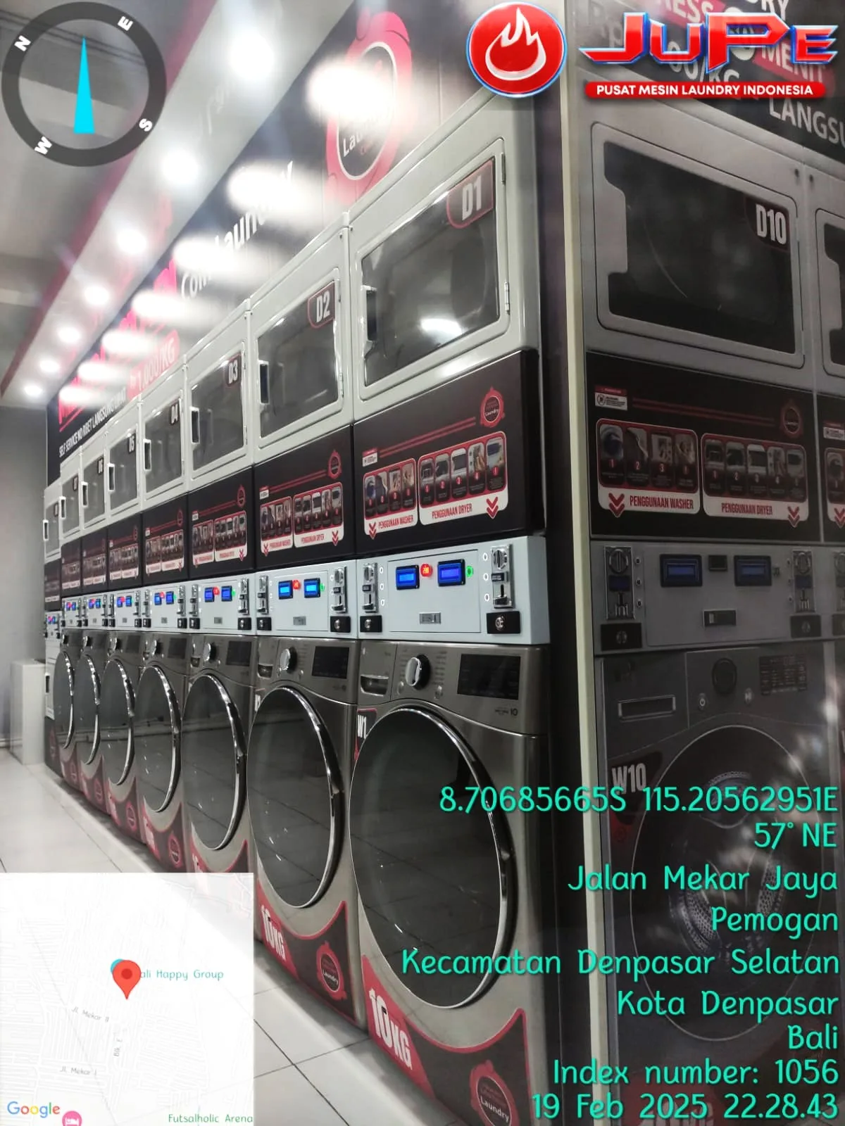 Instalasi MEKAR LESTARI COIN LAUNDRY
