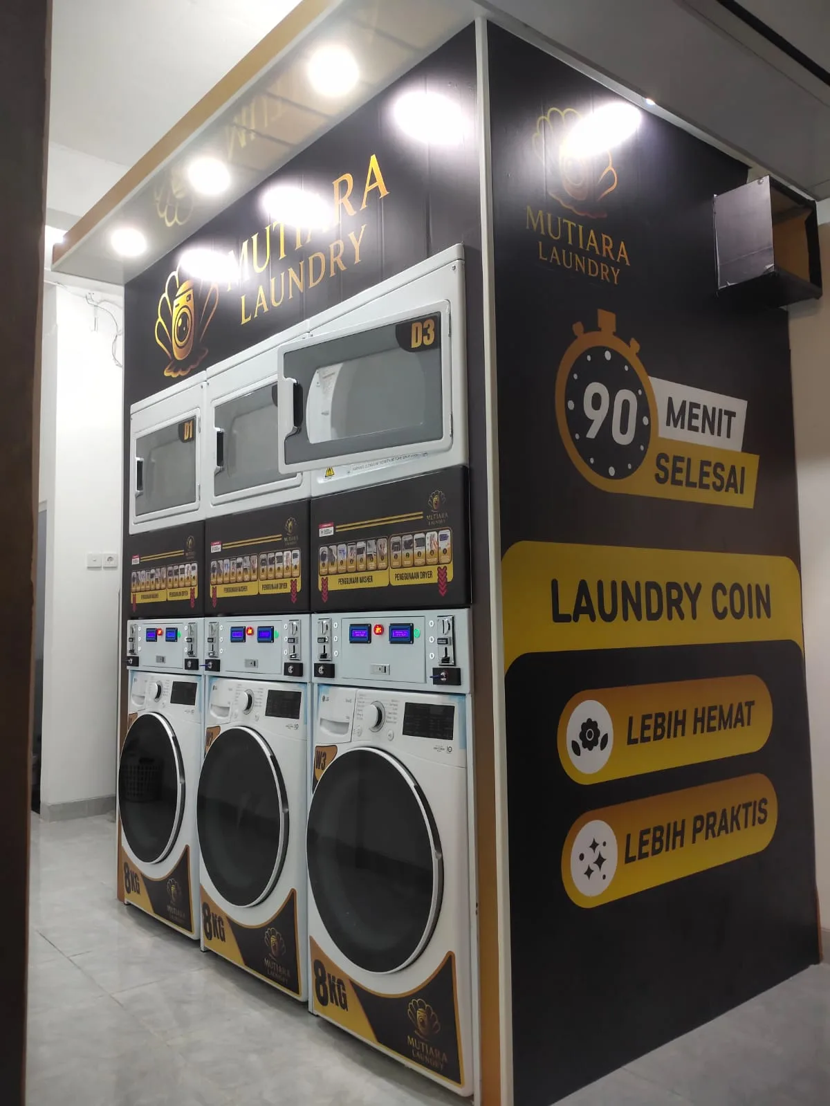 Instalasi MUTIARA LAUNDRY