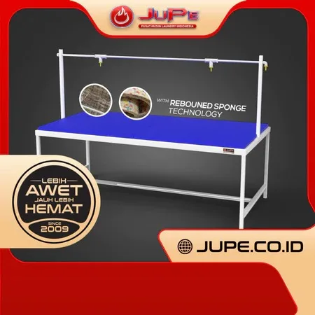 Meja setrika 1x2 Plat Kawat
