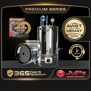Setrika uap gas laundry 10 liter stainless 1 setrika - JPSI10A