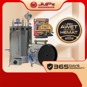 Setrika Uap gas 15 liter Besi  2 Setrika - JPSI15B