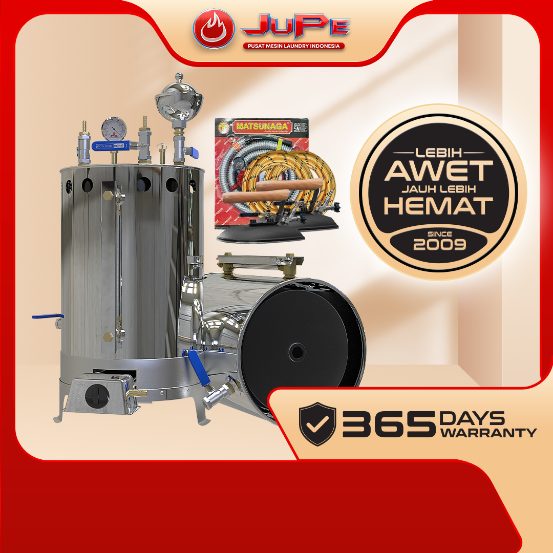 Setrika Uap gas 15 liter Besi 2 Setrika - JPSI15B