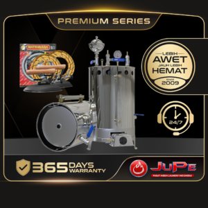 Setrika Uap 15 ltr 2 Setrika Full Stainless - JPSI15A