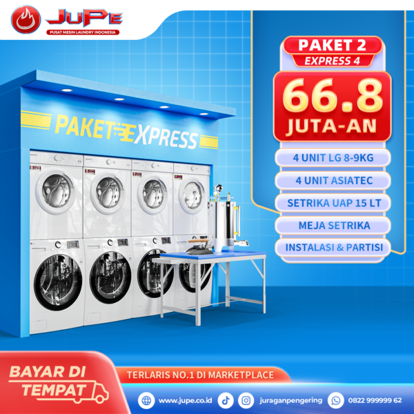 Paket laundry express 4